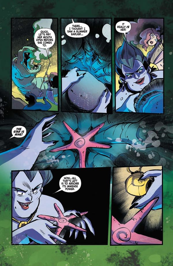 Interior preview page from Disney Villains: Ursula #5