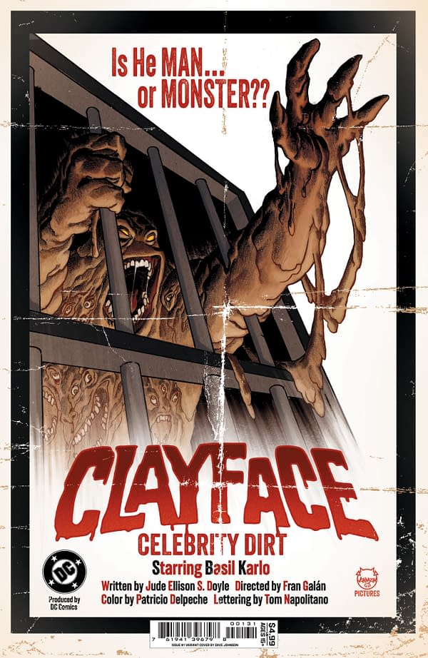 صورة الغلاف لـ Clayface: Celebrity Dirt #1