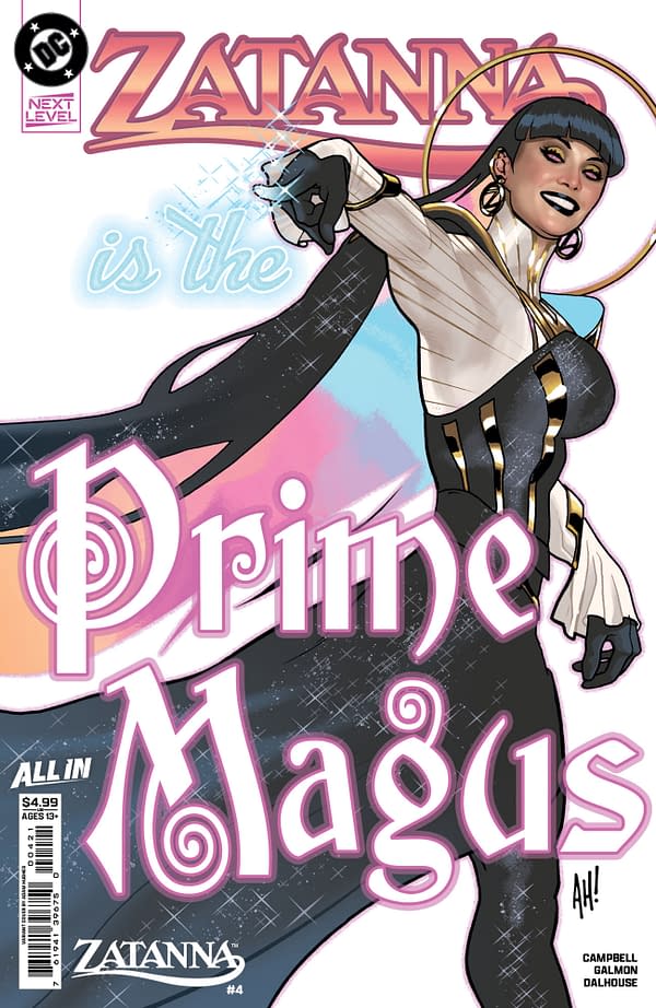 Cover image for Zatanna #4