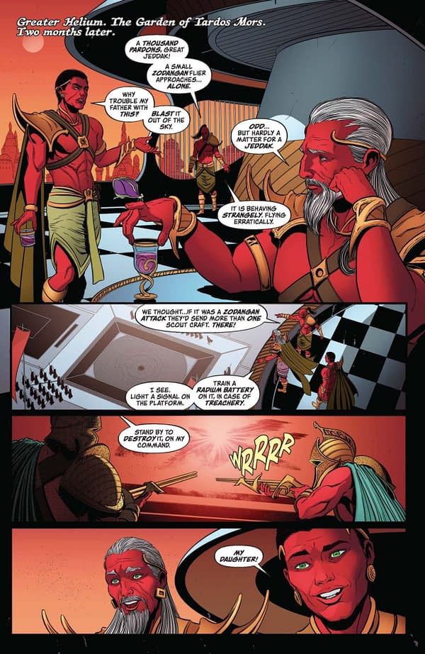 Interior preview page from Altered States: Warlords #2