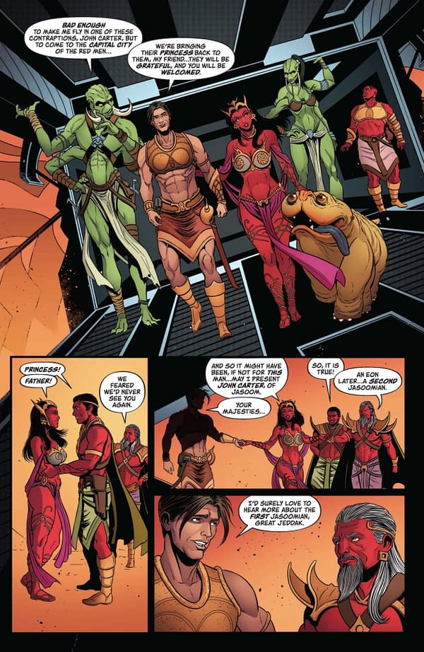 Interior preview page from Altered States: Warlords #2