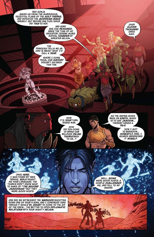 Interior preview page from Altered States: Warlords #2