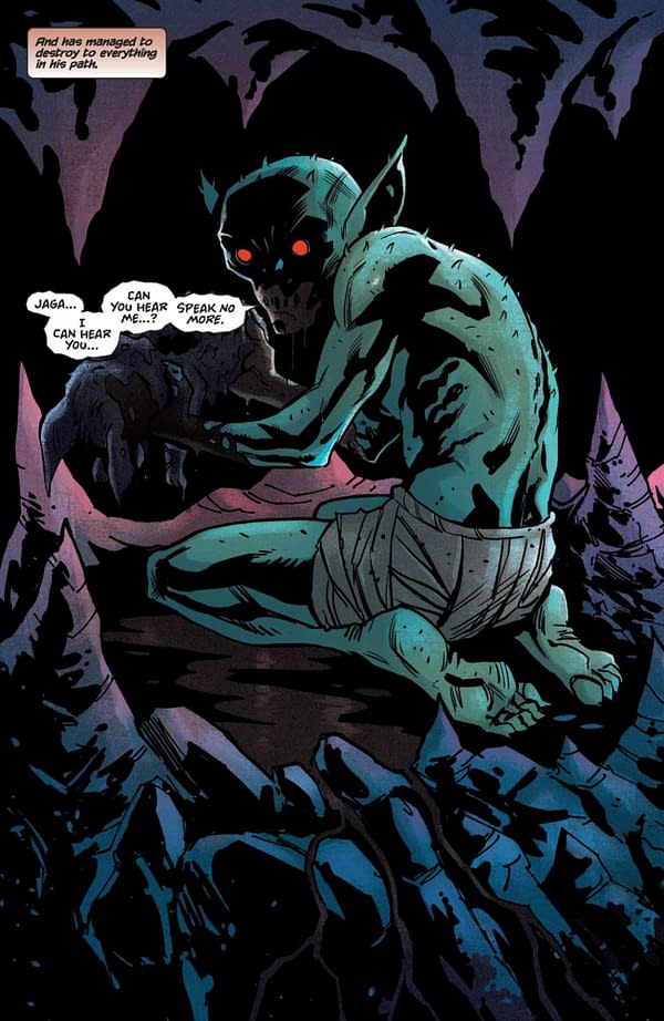 Interior preview page from Mumm-Ra The Ever-Living #4