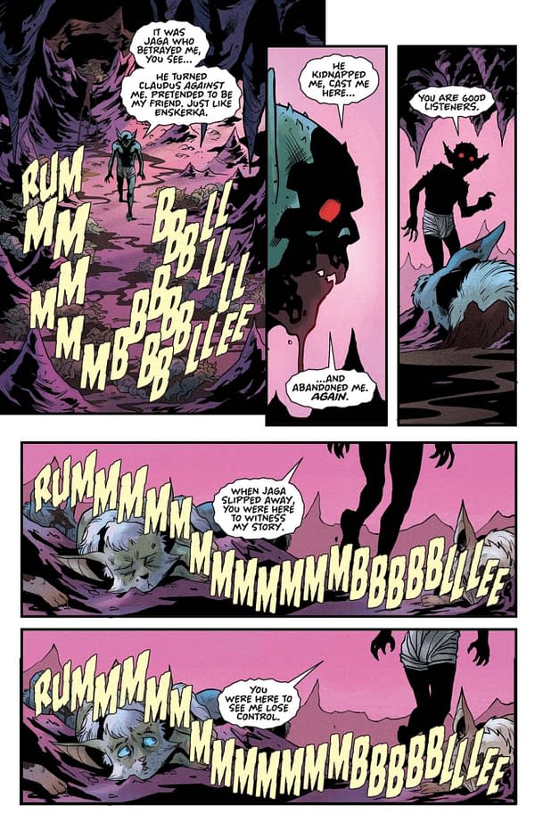 Interior preview page from Mumm-Ra The Ever-Living #4
