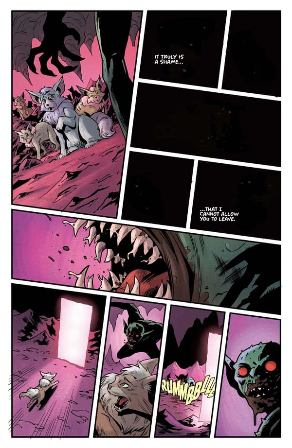 Interior preview page from Mumm-Ra The Ever-Living #4