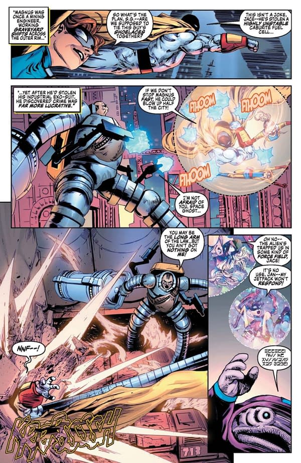 Interior preview page from Space Ghost Annual 2026 #1