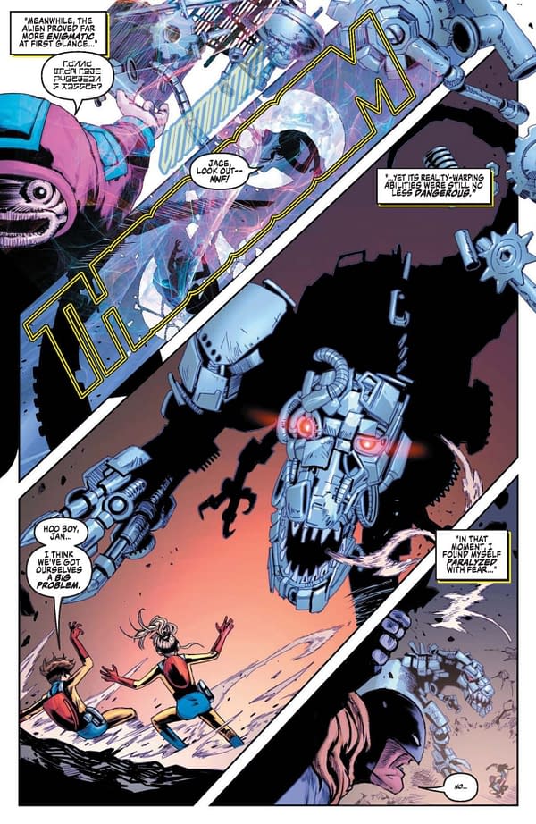 Interior preview page from Space Ghost Annual 2026 #1