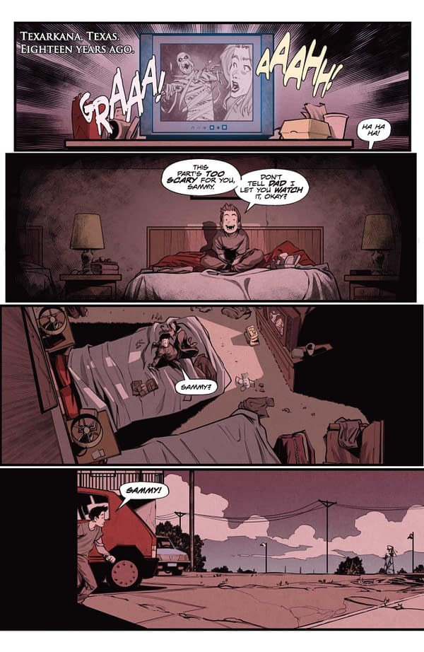 Interior preview page from Supernatural #9