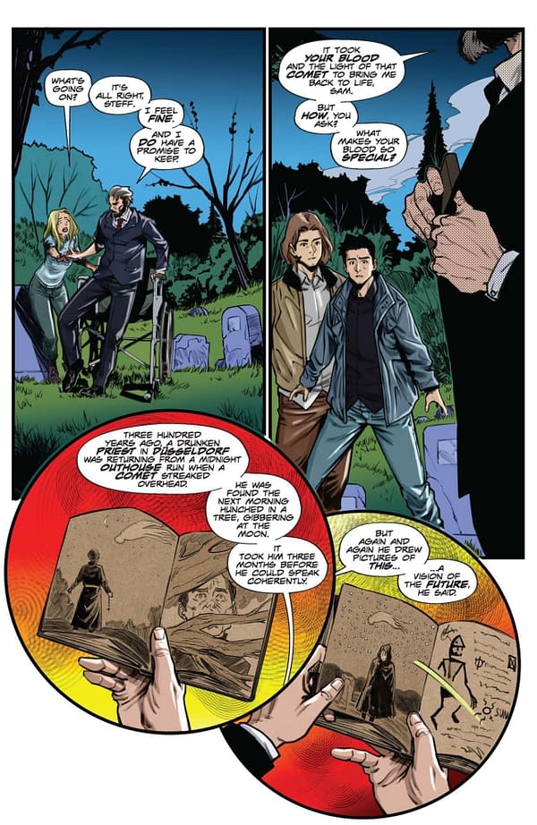 Interior preview page from Supernatural #9