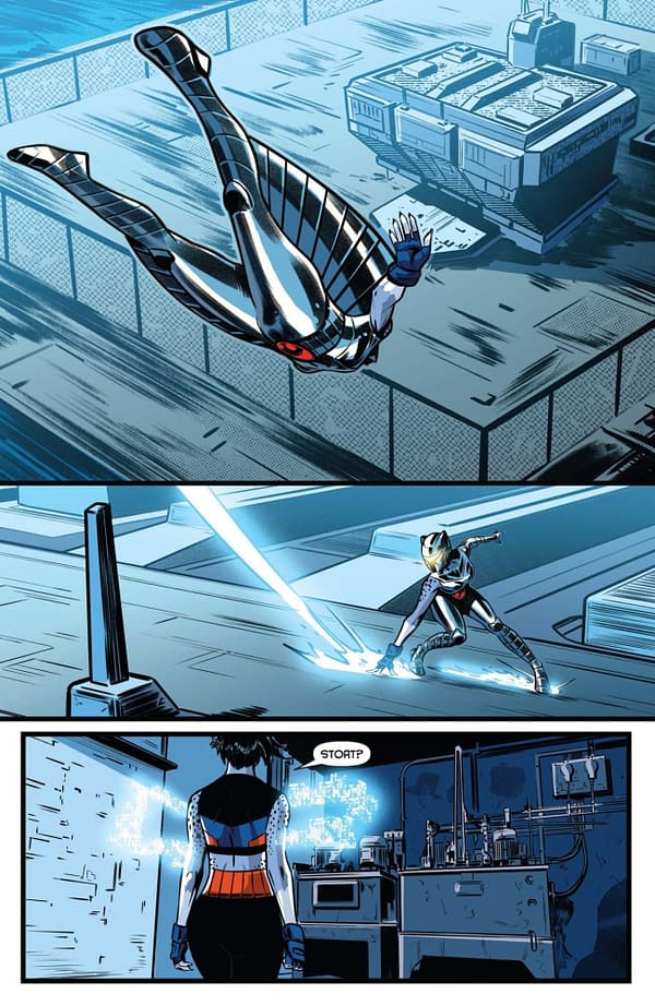 Interior preview page from ThunderCats x SilverHawks: ThunderHawks #4