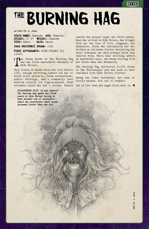Interior preview page from Ghost Machine: The Official Guidebook #5