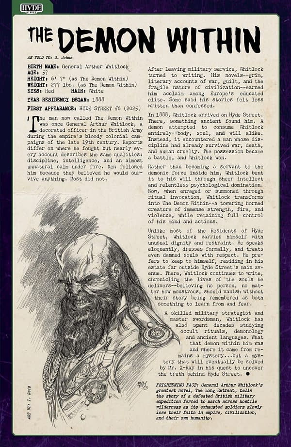 Interior preview page from Ghost Machine: The Official Guidebook #5