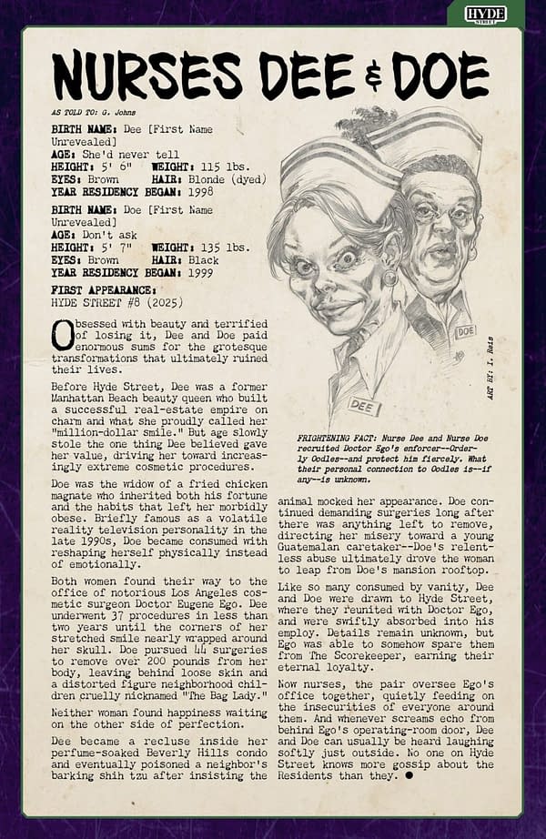 Interior preview page from Ghost Machine: The Official Guidebook #5