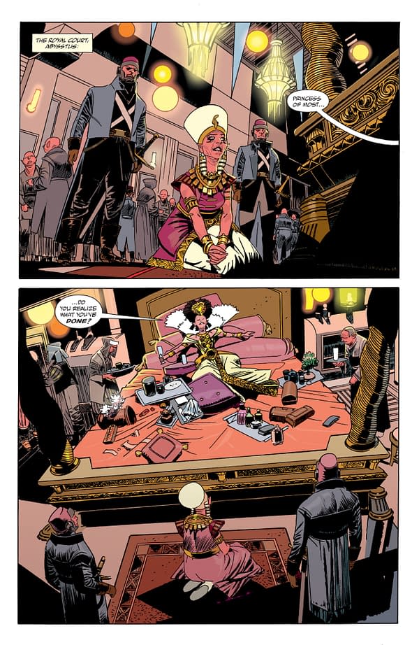 Interior preview page from STAR-CROSSED #1 CORRADO MASTANTUONO COVER