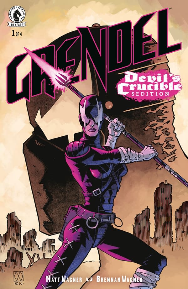 Cover image for GRENDEL: DEVIL'S CRUCIBLE--SEDITION #1 MATT WAGNER COVER