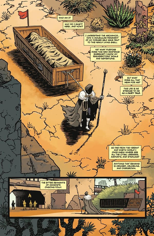 Interior preview page from GRENDEL: DEVIL'S CRUCIBLE--SEDITION #1 MATT WAGNER COVER