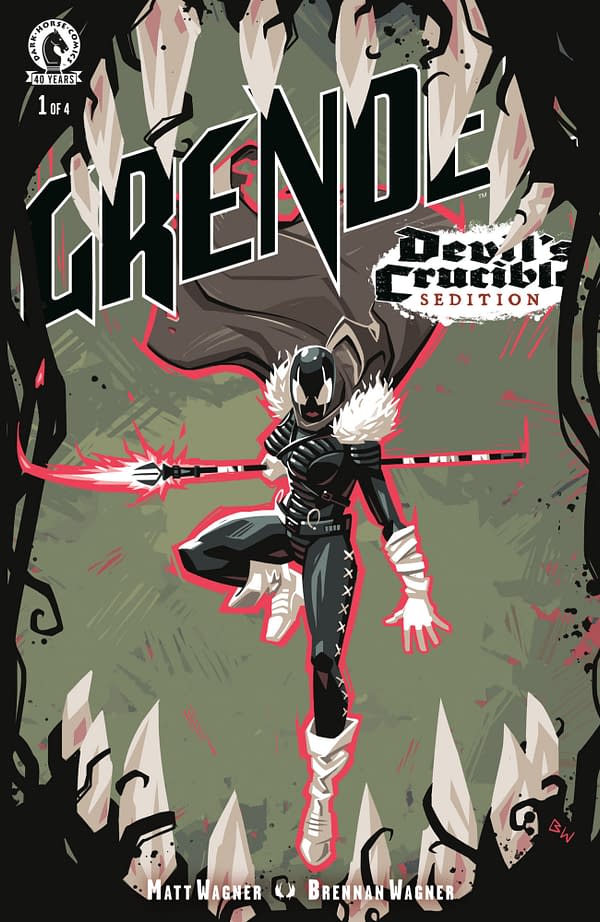 Cover image for Grendel: Devil's Crucible--Sedition #1 (CVR B) (Brennan Wagner)