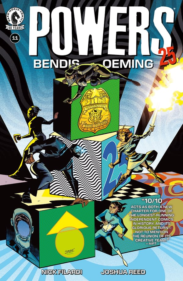 Cover image for POWERS 25 #11 MICHAEL AVON OEMING COVER