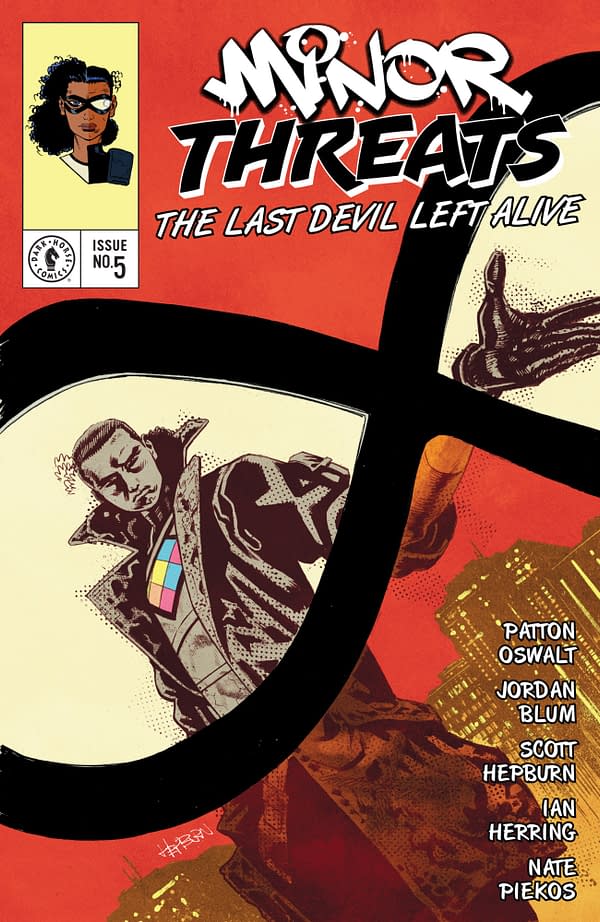 Cover image for MINOR THREATS: THE LAST DEVIL LEFT ALIVE #5 SCOTT HEPBURN COVER