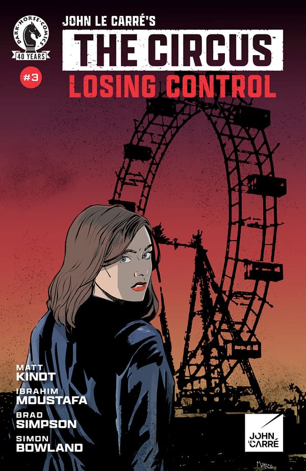 Cover image for JOHN LE CARRE'S: THE CIRCUS--LOSING CONTROL #3 MARCO FINNEGAN COVER