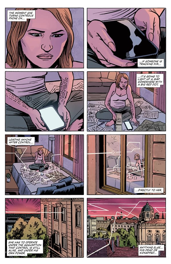Interior preview page from JOHN LE CARRE'S: THE CIRCUS--LOSING CONTROL #3 MARCO FINNEGAN COVER