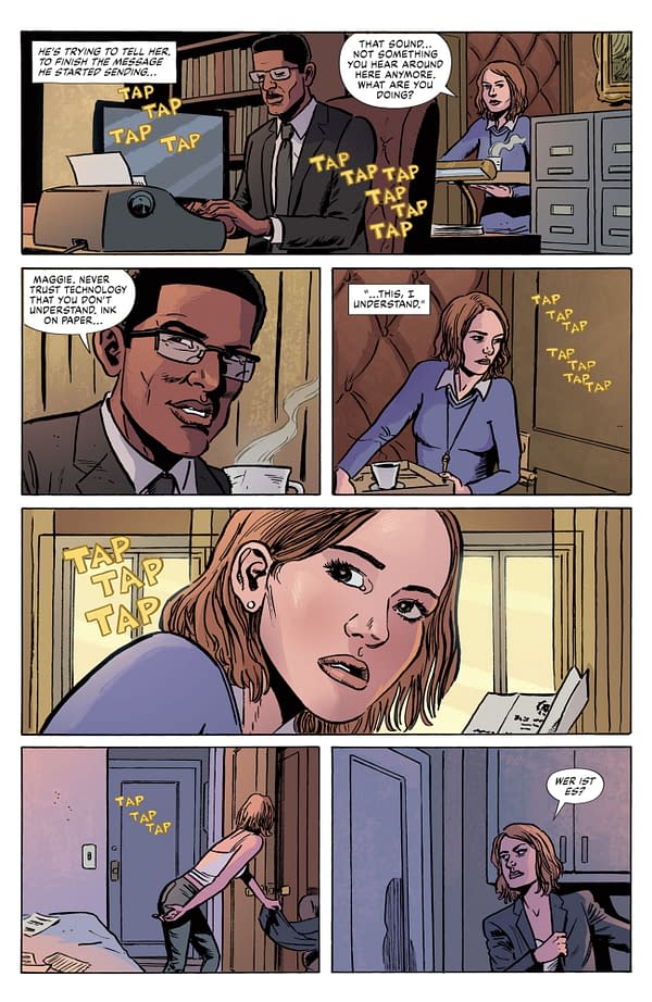 Interior preview page from JOHN LE CARRE'S: THE CIRCUS--LOSING CONTROL #3 MARCO FINNEGAN COVER