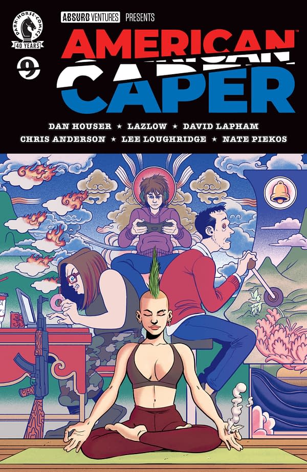Cover image for AMERICAN CAPER #9 TYLER BOSS COVER
