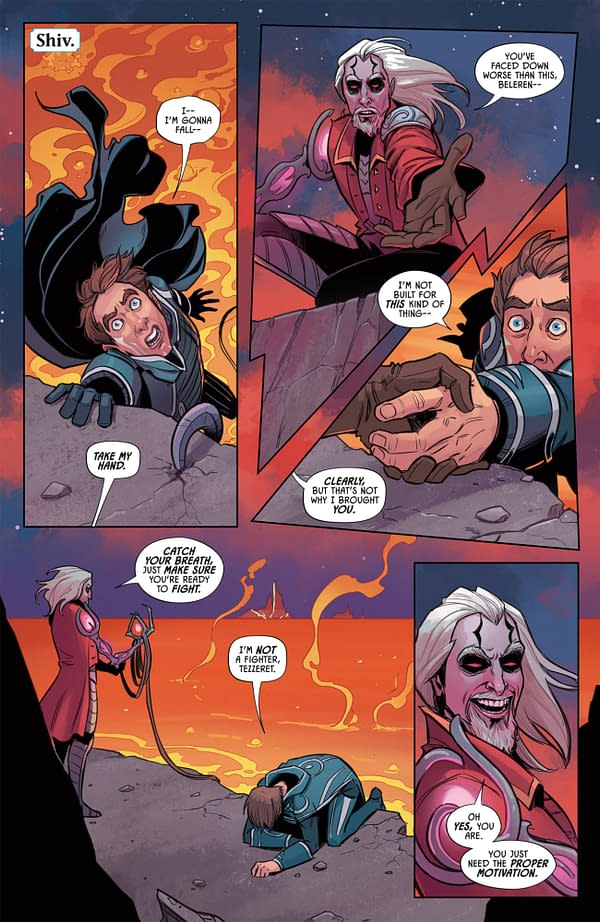 Interior preview page from MAGIC: THE GATHERING: UNTOLD STORIES--JACE #3 CAITLIN YARSKY COVER