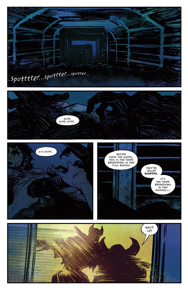 Interior preview page from KINGDOM OF EARTH #1 SOO LEE COVER