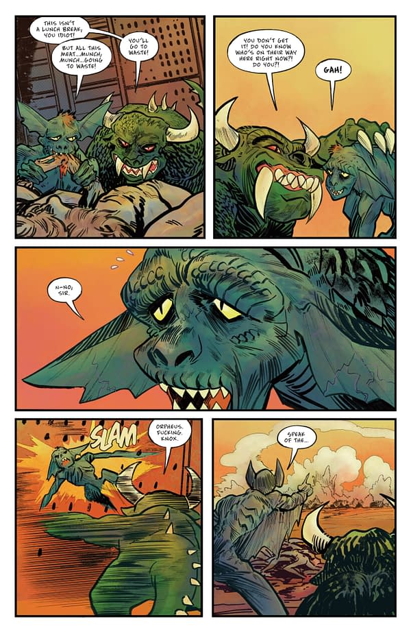 Interior preview page from KINGDOM OF EARTH #1 SOO LEE COVER