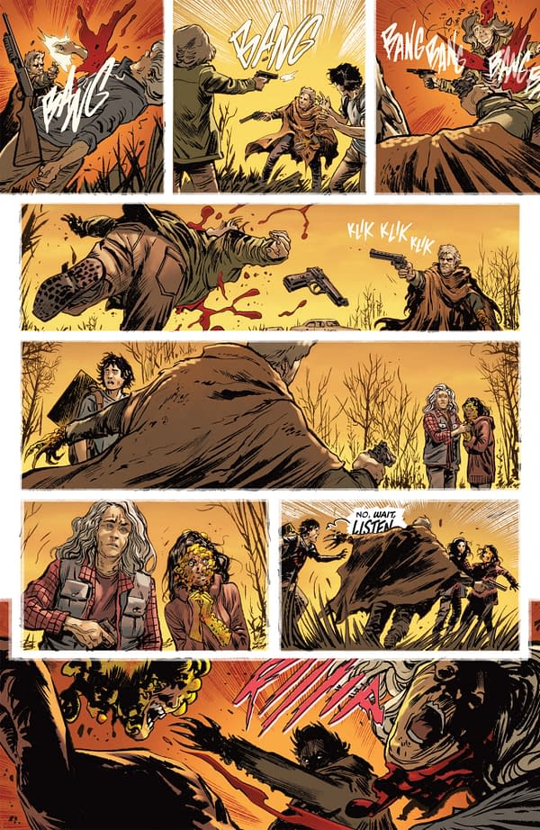 Interior preview page from ONLY THE SAVAGE ARE LEFT #2 STEFANO RAFFAELE COVER