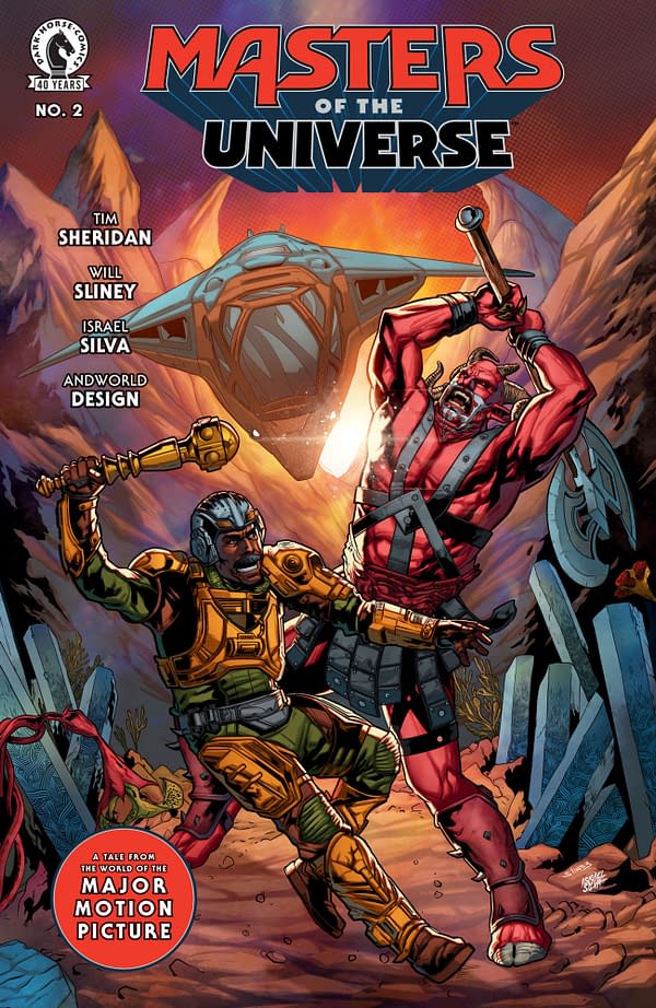 Cover image for HE-MAN AND THE MASTERS OF THE UNIVERSE: THE WINGS OF FATE #2 WILL SLINEY COVER