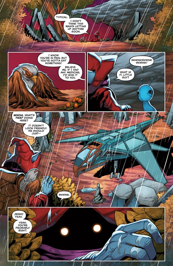 Interior preview page from HE-MAN AND THE MASTERS OF THE UNIVERSE: THE WINGS OF FATE #2 WILL SLINEY COVER