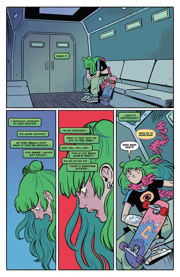 Skate Ali #2 Preview: Ali Gets Arrested and Maybe Dies