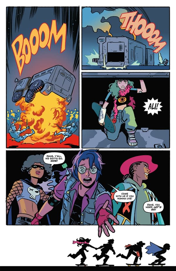 Skate Ali #2 Preview: Ali Gets Arrested and Maybe Dies