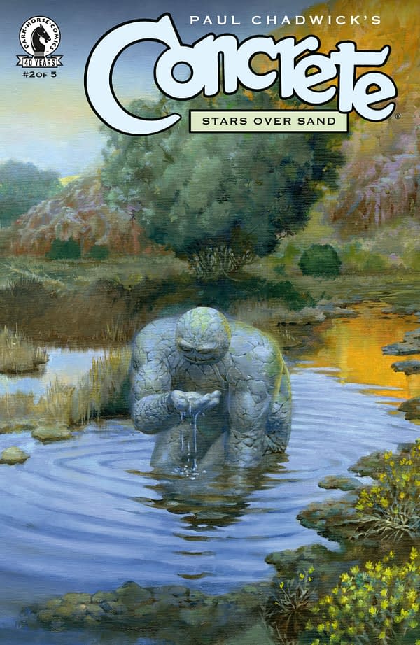 Cover image for CONCRETE: STARS OVER SAND #2 PAUL CHADWICK COVER