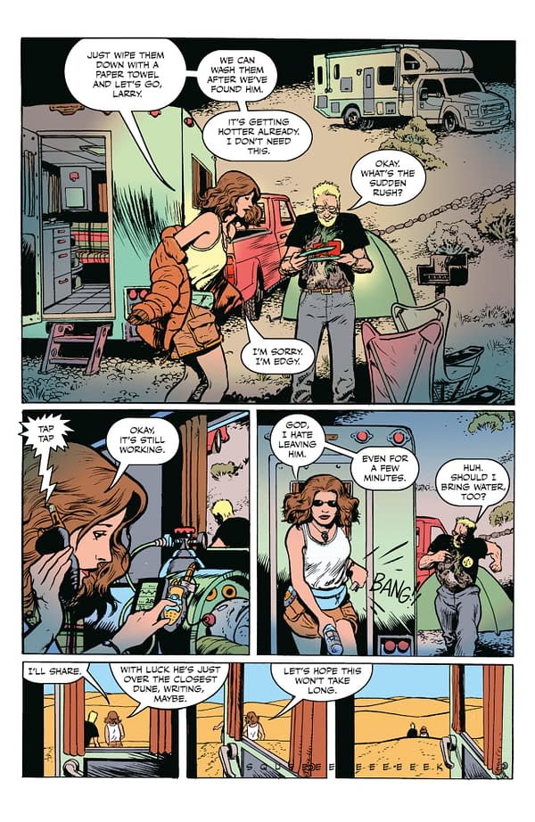 Interior preview page from CONCRETE: STARS OVER SAND #2 PAUL CHADWICK COVER
