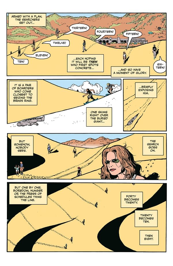 Interior preview page from CONCRETE: STARS OVER SAND #2 PAUL CHADWICK COVER