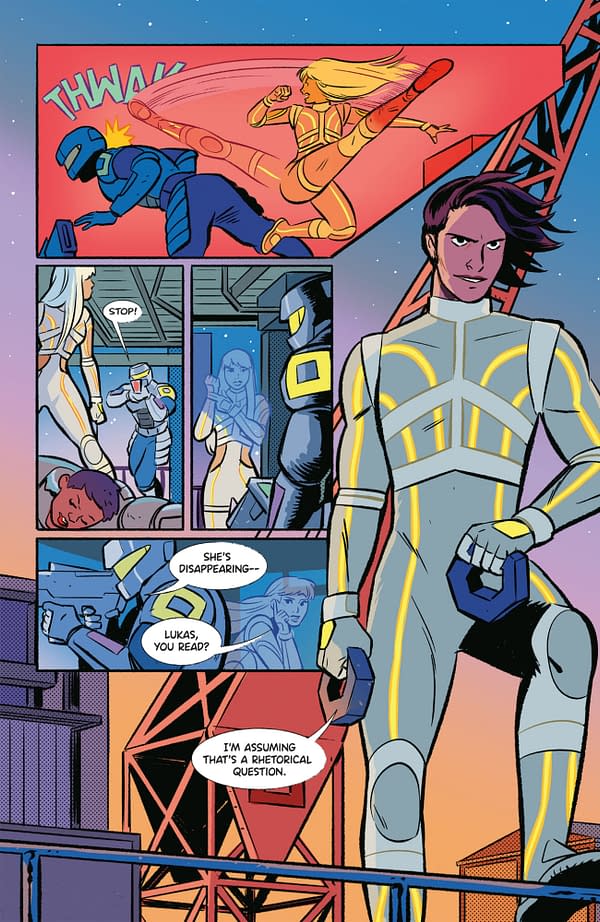 Interior preview page from NANO #1 NATACHA BUSTOS COVER