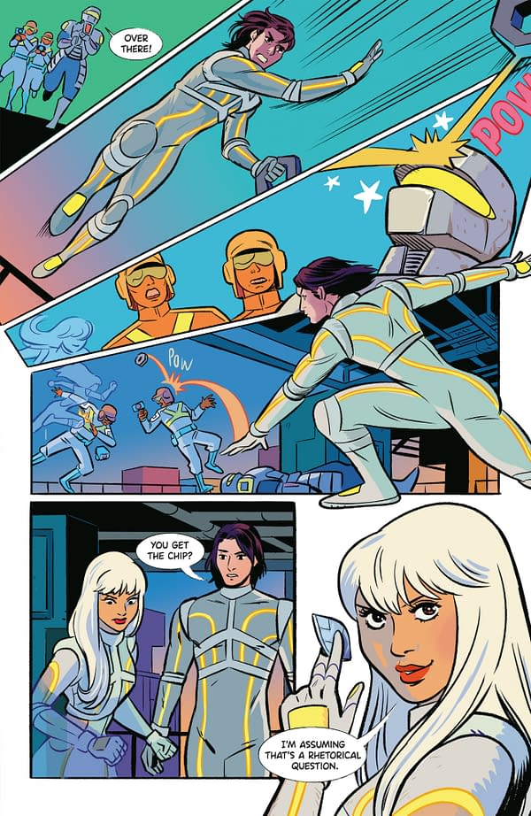 Interior preview page from NANO #1 NATACHA BUSTOS COVER