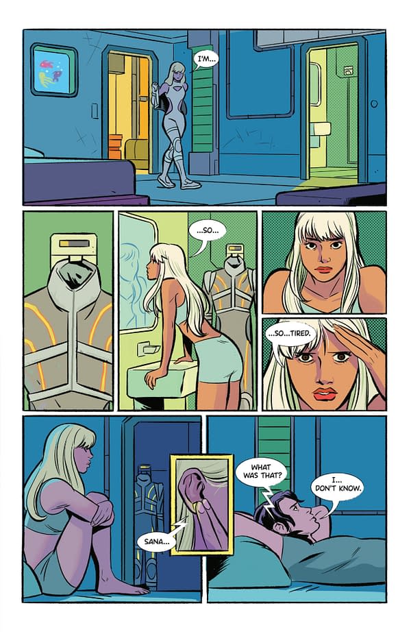 Interior preview page from NANO #1 NATACHA BUSTOS COVER