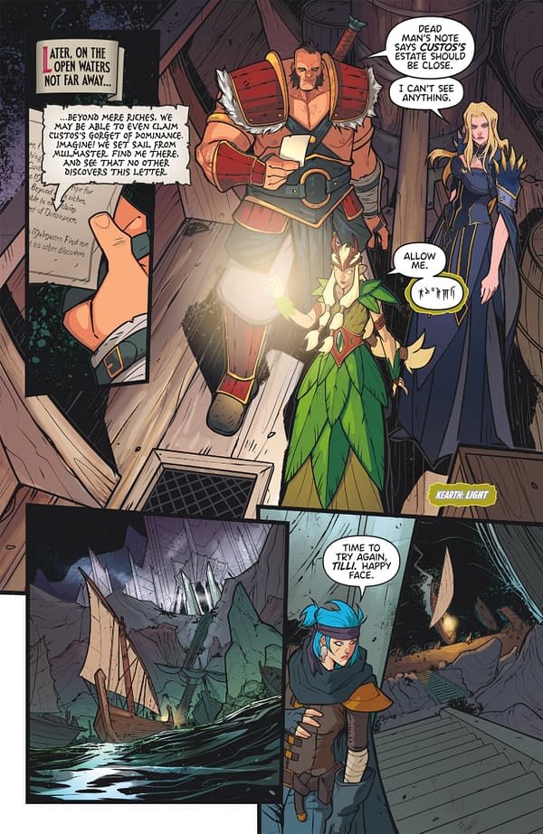Interior preview page from DUNGEONS & DRAGONS: TOTAL PARTY KILLERS #1 ELIZABETH BEALS COVER