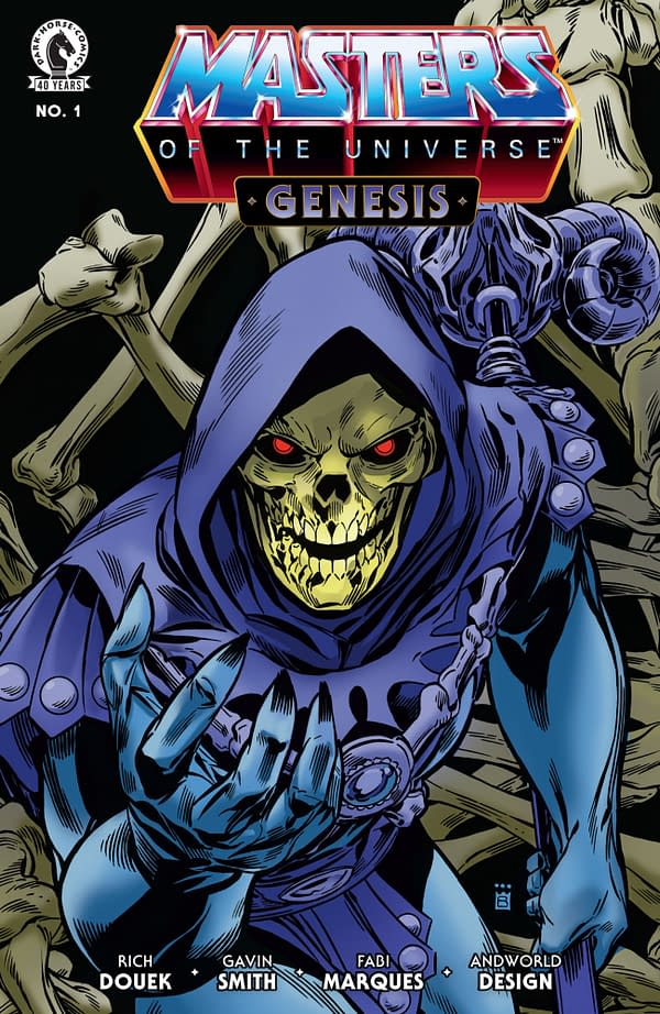 Cover image for MASTERS OF THE UNIVERSE: GENESIS #1 MARK BUCKINGHAM COVER