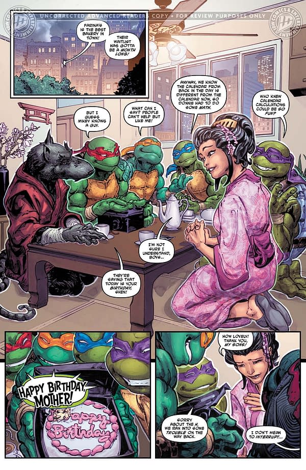 Interior preview page from TEENAGE MUTANT NINJA TURTLES #20 FREDDIE E. WILLIAMS II COVER