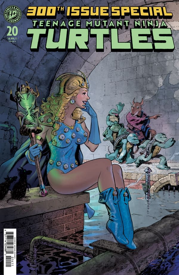 Cover image for Teenage Mutant Ninja Turtles #20: 300th Issue Special Variant E (Dooney)
