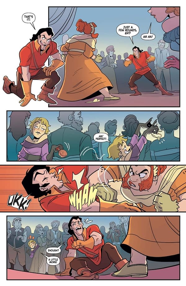 Interior preview page from Disney Villains: Gaston #5