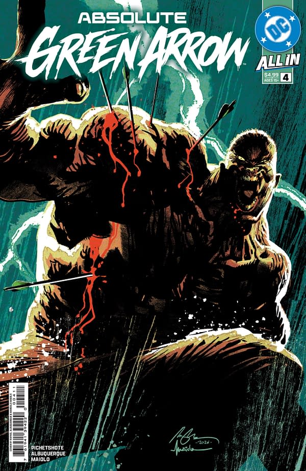 Cover image for Absolute Green Arrow #4