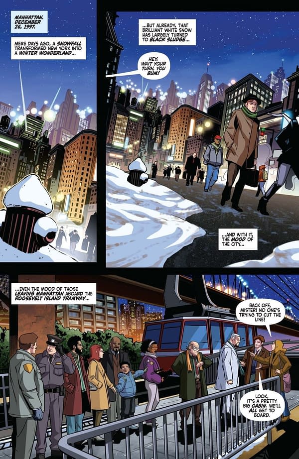 Interior preview page from Gargoyles #1