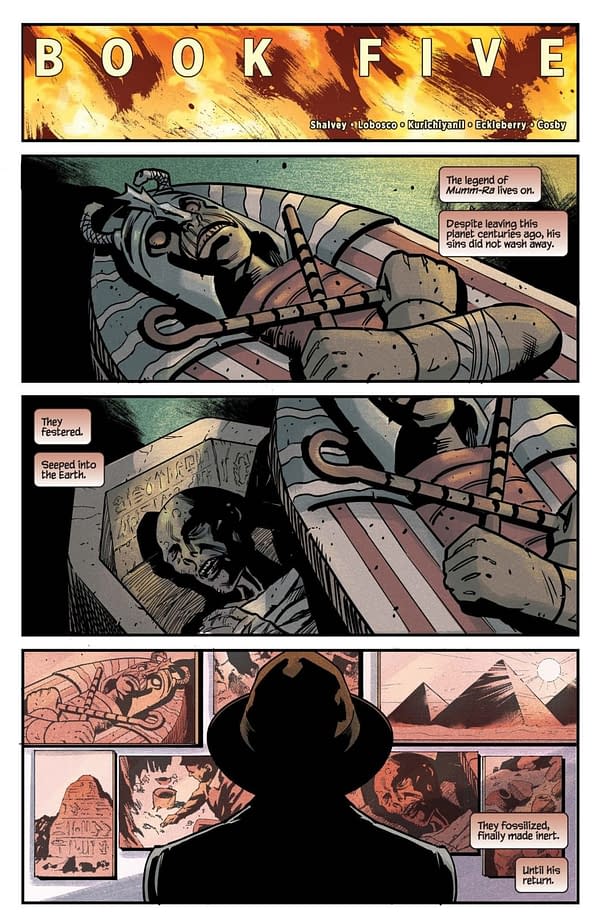Interior preview page from Mumm-Ra The Ever-Living #5