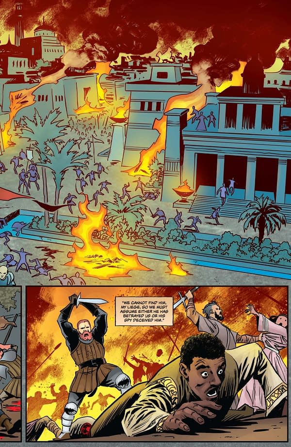 Interior preview page from Red Sonja: She-Devil with a Sword #4